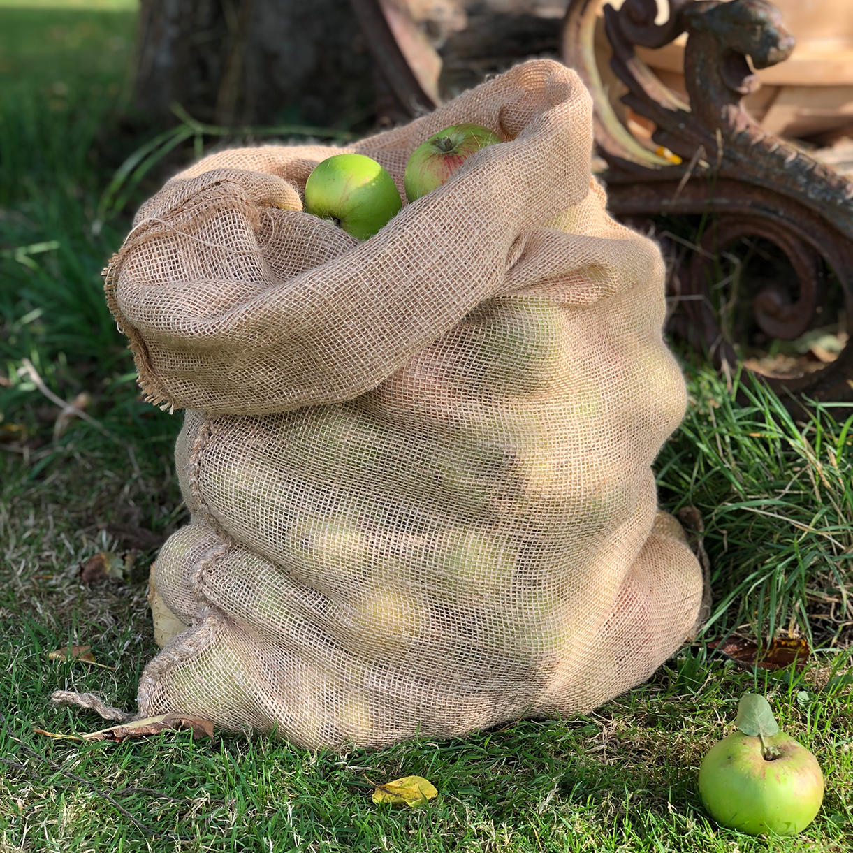 Jute Storage Sacks - Set of 2 - Image 2