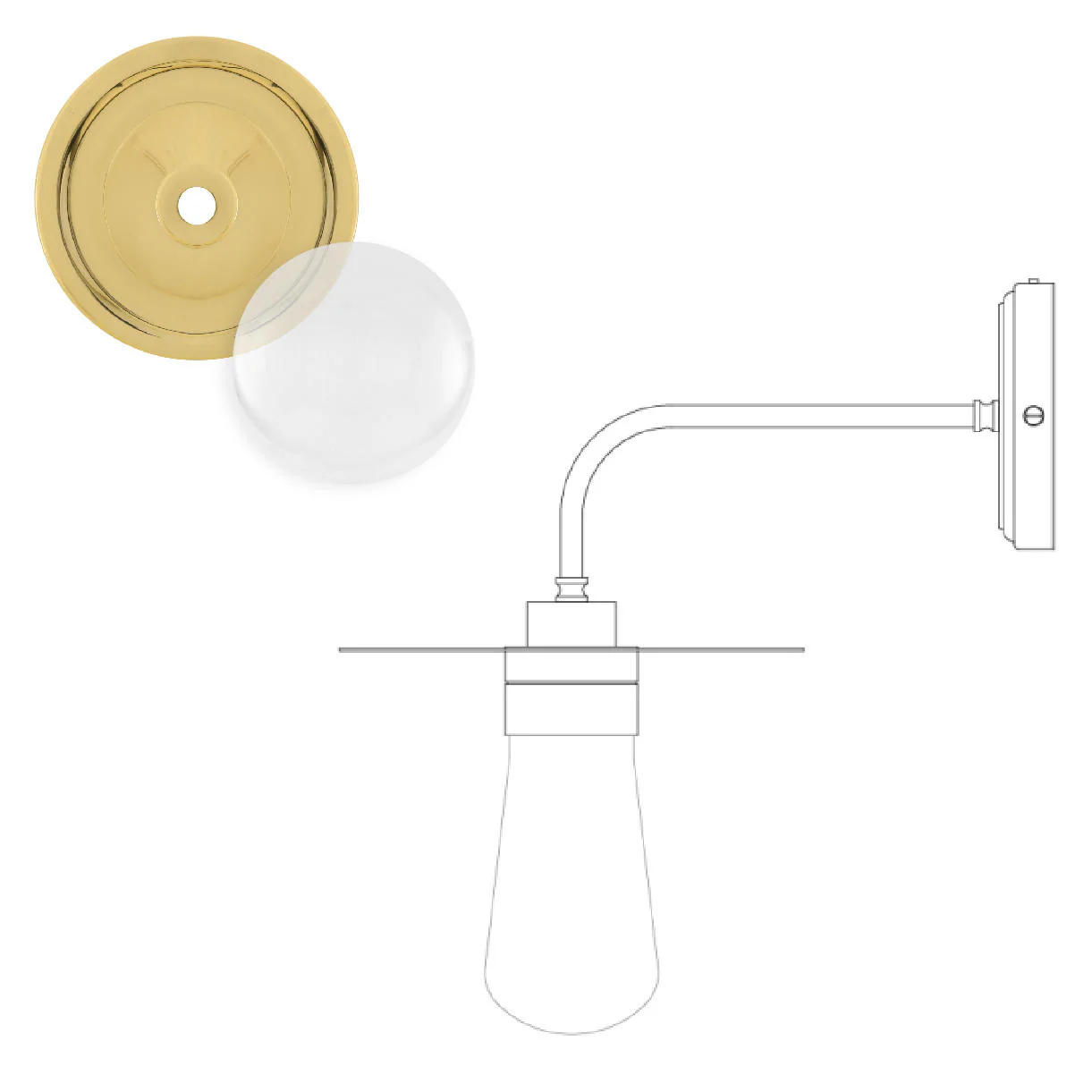 Kai Outdoor Wall Light - Image 6