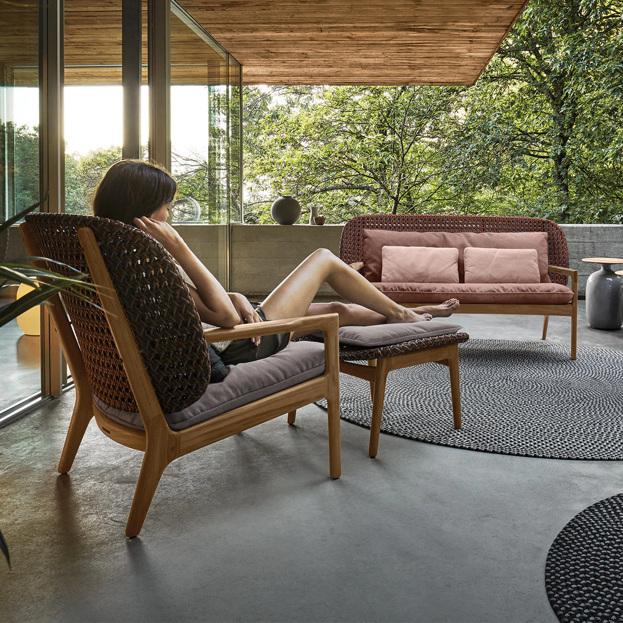 Kay Low Back Sofa - Image 3