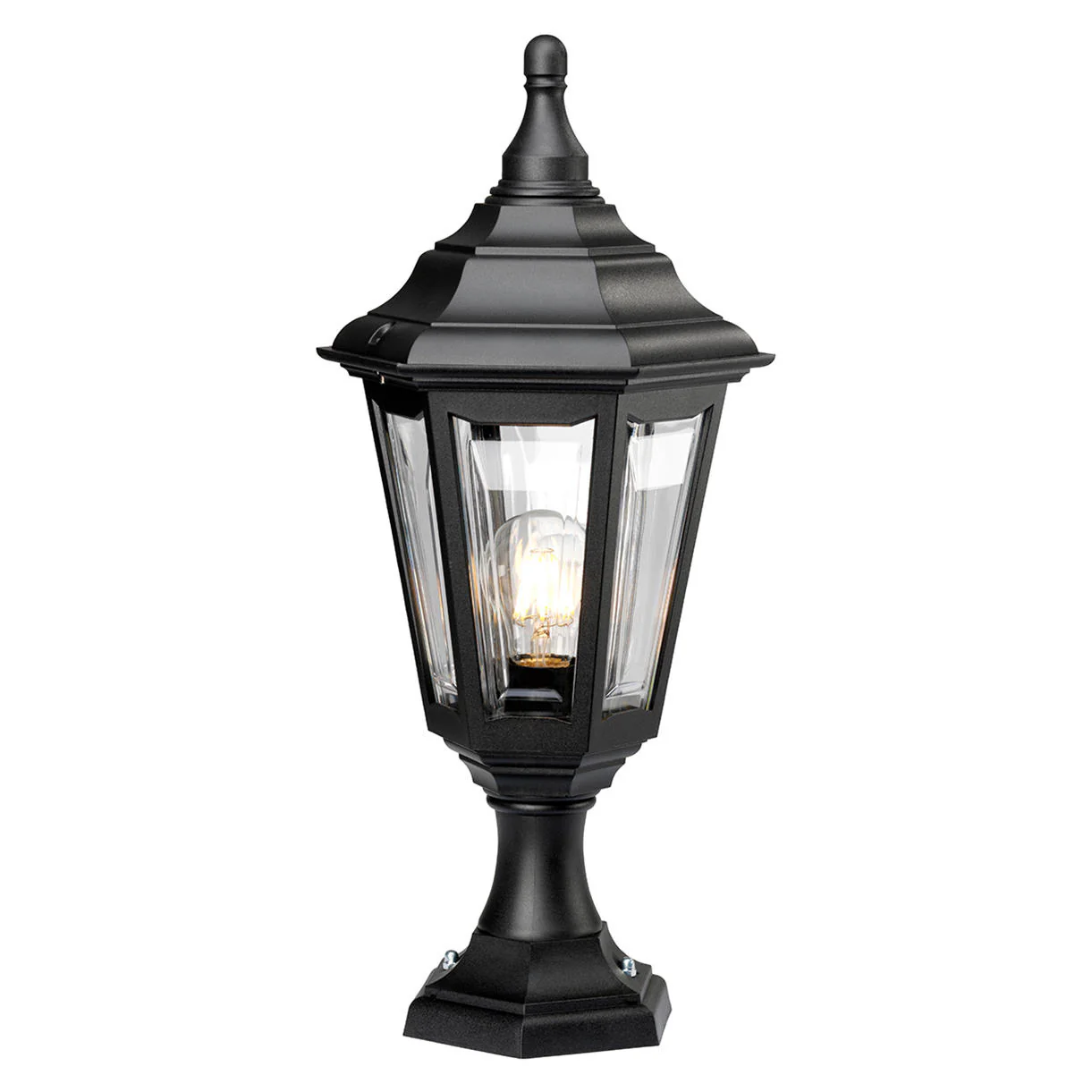 Kinsale Outdoor Pedestal Lantern - Image 5