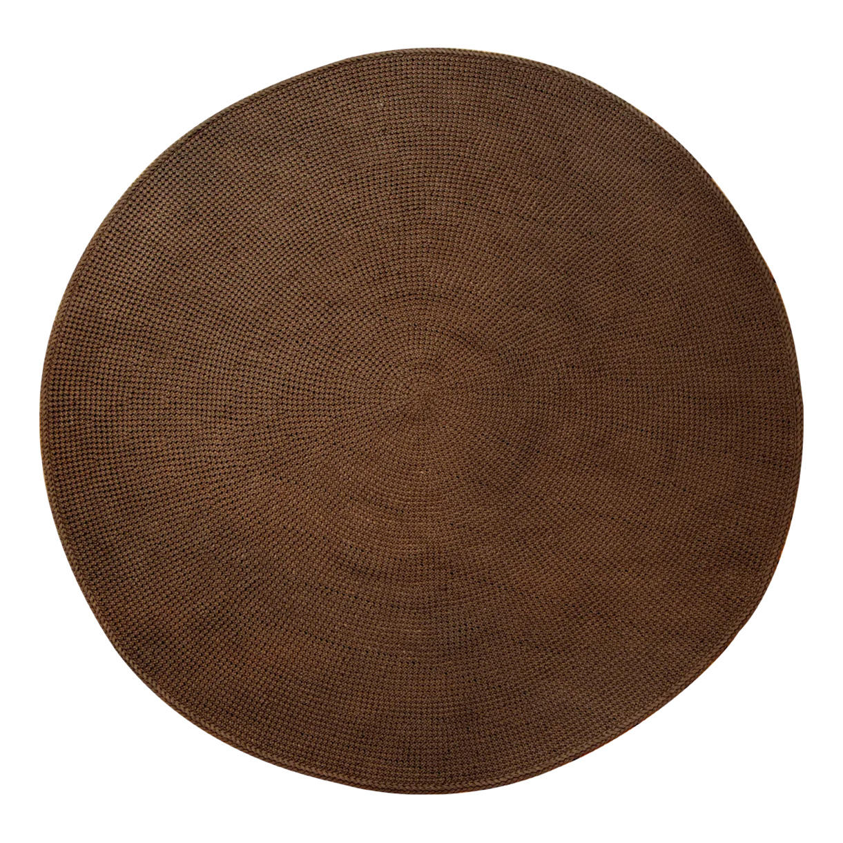 Knit Round Outdoor Rug - Image 5
