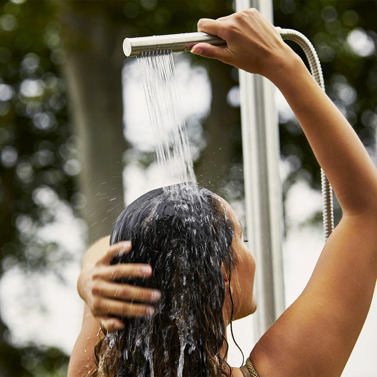 Lagoon Outdoor Shower and teak base - Image 2