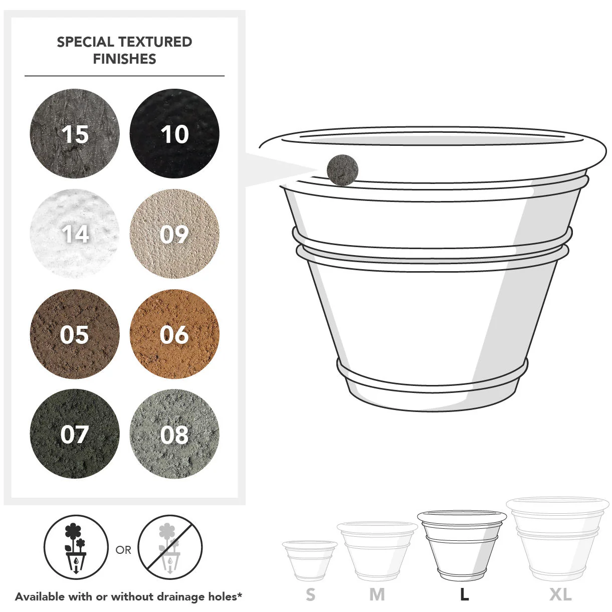 Large Classic Planters - Image 10