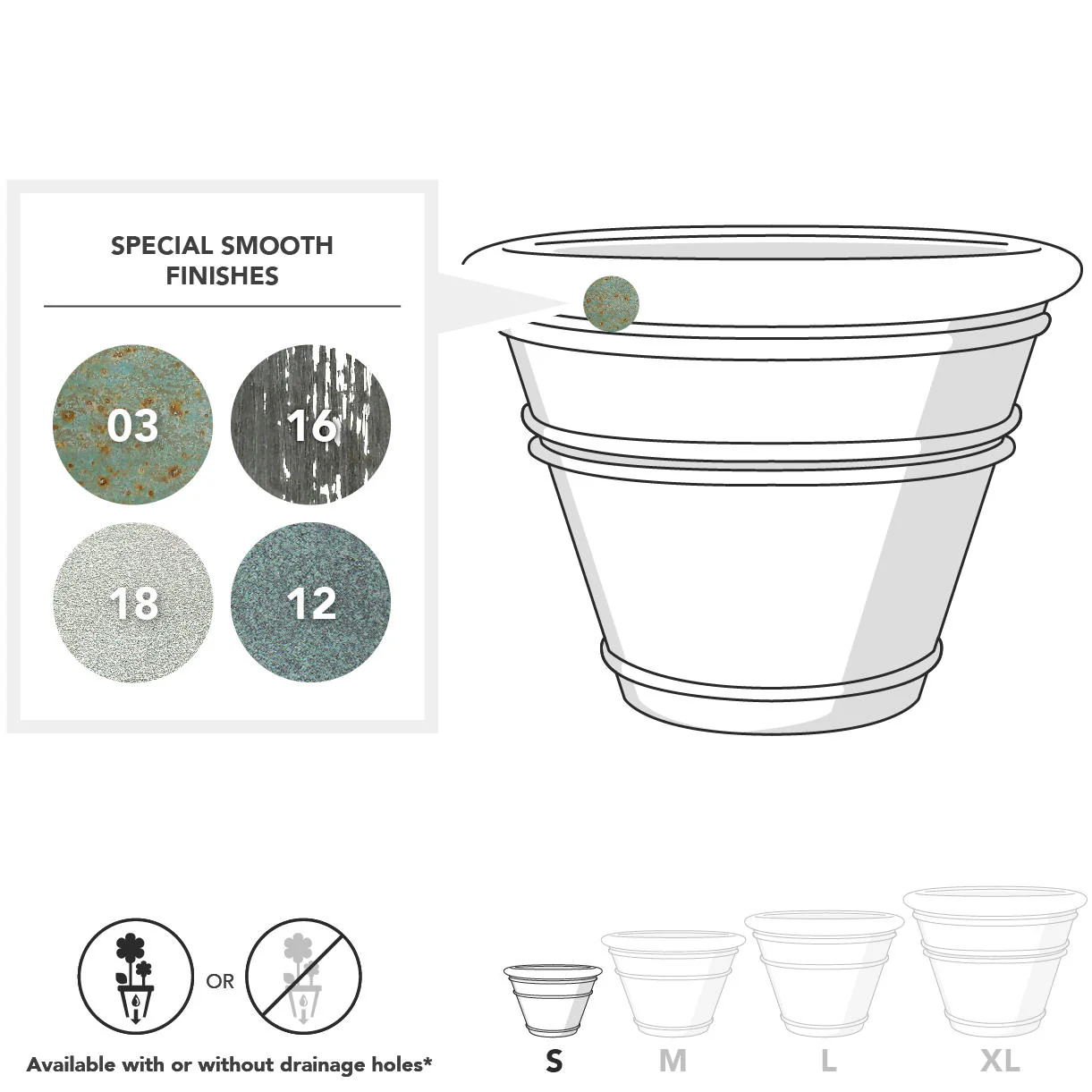 Large Classic Planters - Image 14