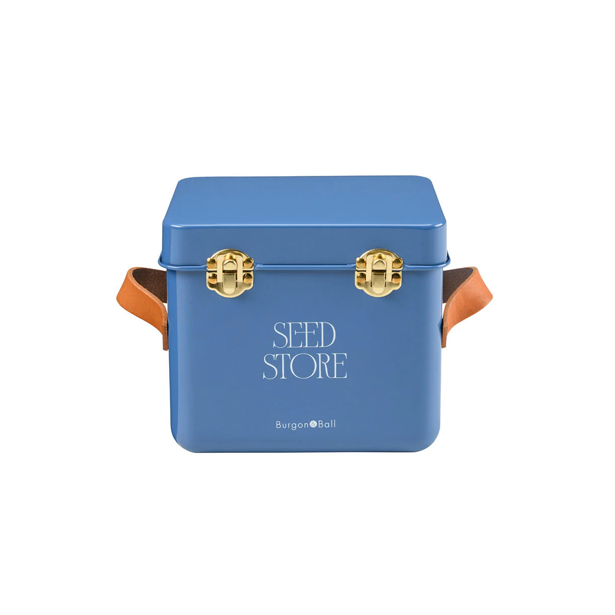 Leather Handled Mini Seed Storage Tin - Image 5