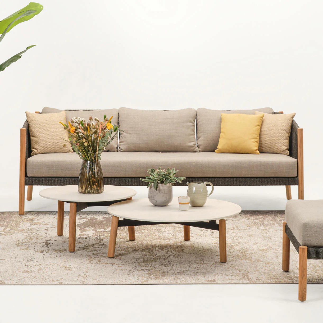 Lento Lounge Large Garden Sofa - Image 2
