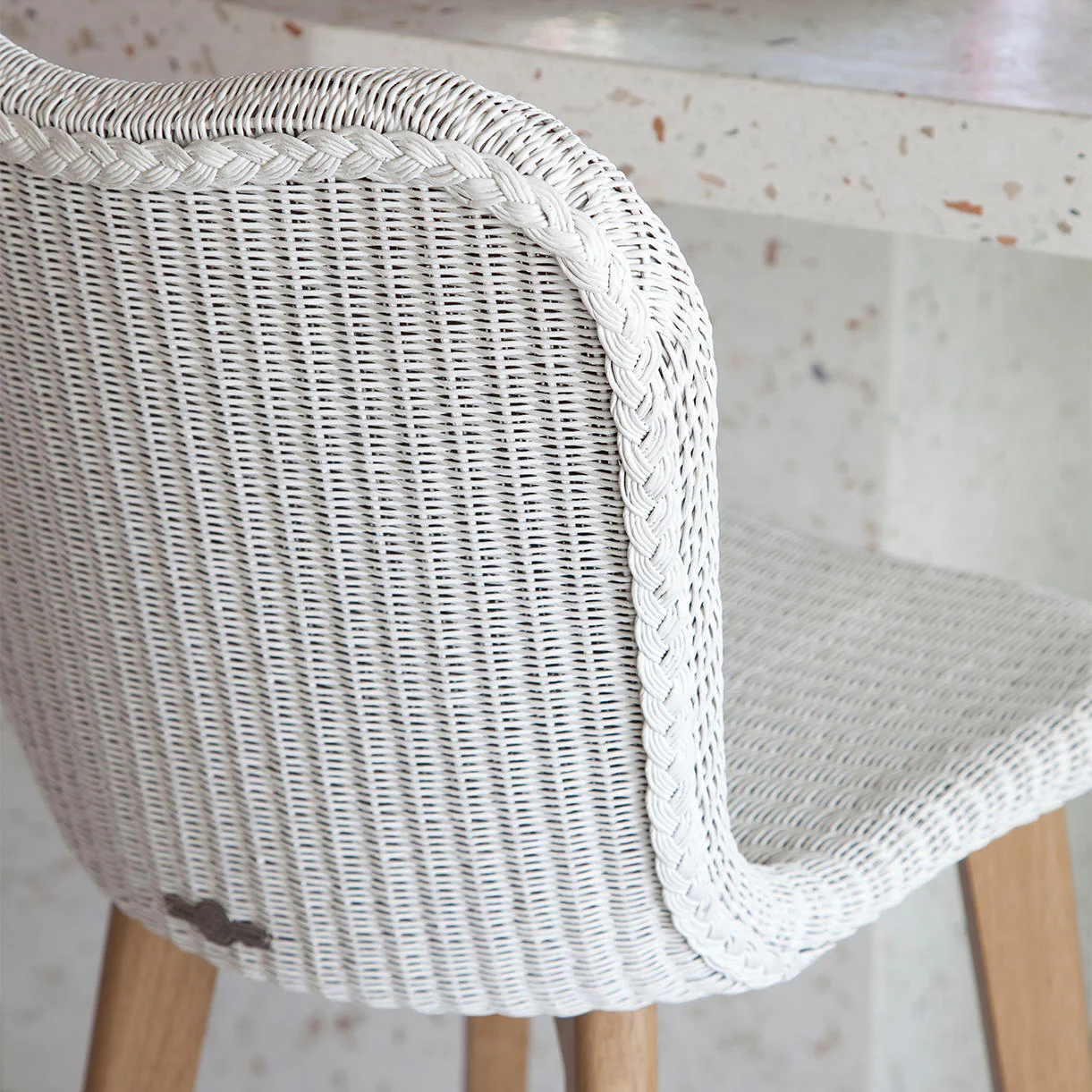 Lily Indoor Counter Stool with Oak Legs - Image 5