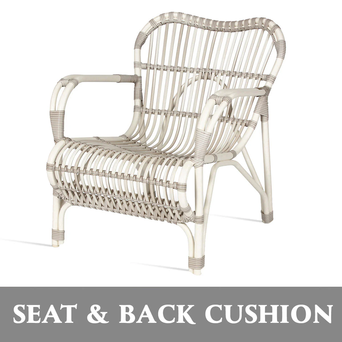 Lucy Lazy Armchair Seat and Back Cushion