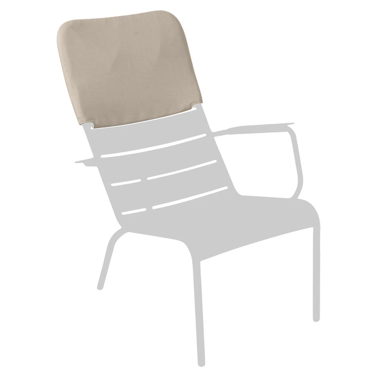 Luxembourg Low Armchair Headrest - Image 4