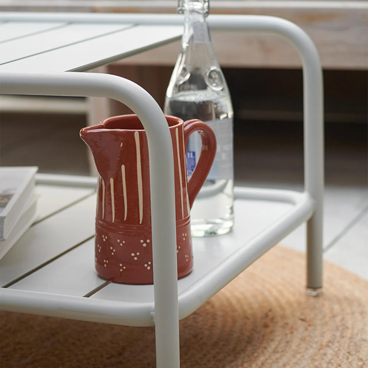 Luxembourg Low Coffee Table with Shelf - Image 3