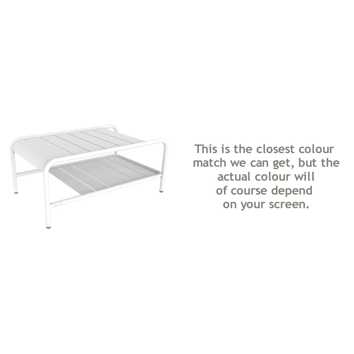 Luxembourg Low Coffee Table with Shelf - Image 6
