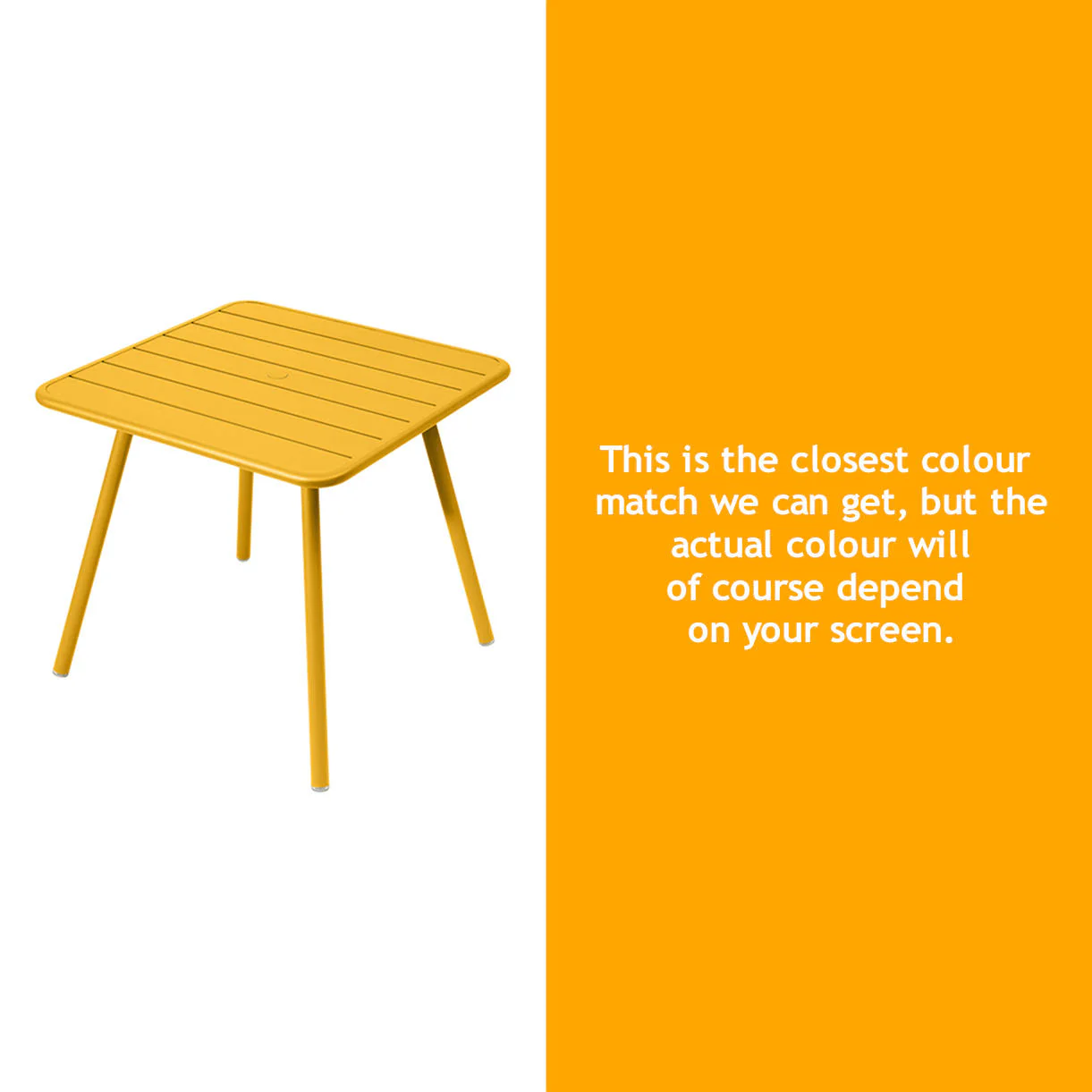 Luxembourg Square Table with 4 Legs - Image 7