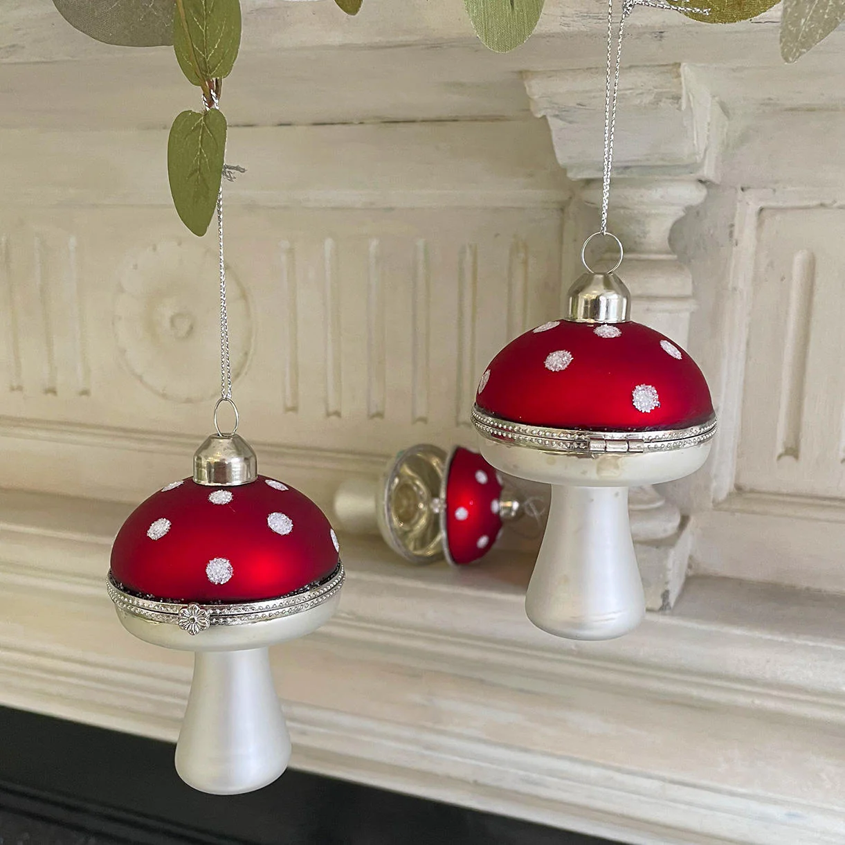 Magical Toadstool Trinket Box Tree Decoration - Image 2