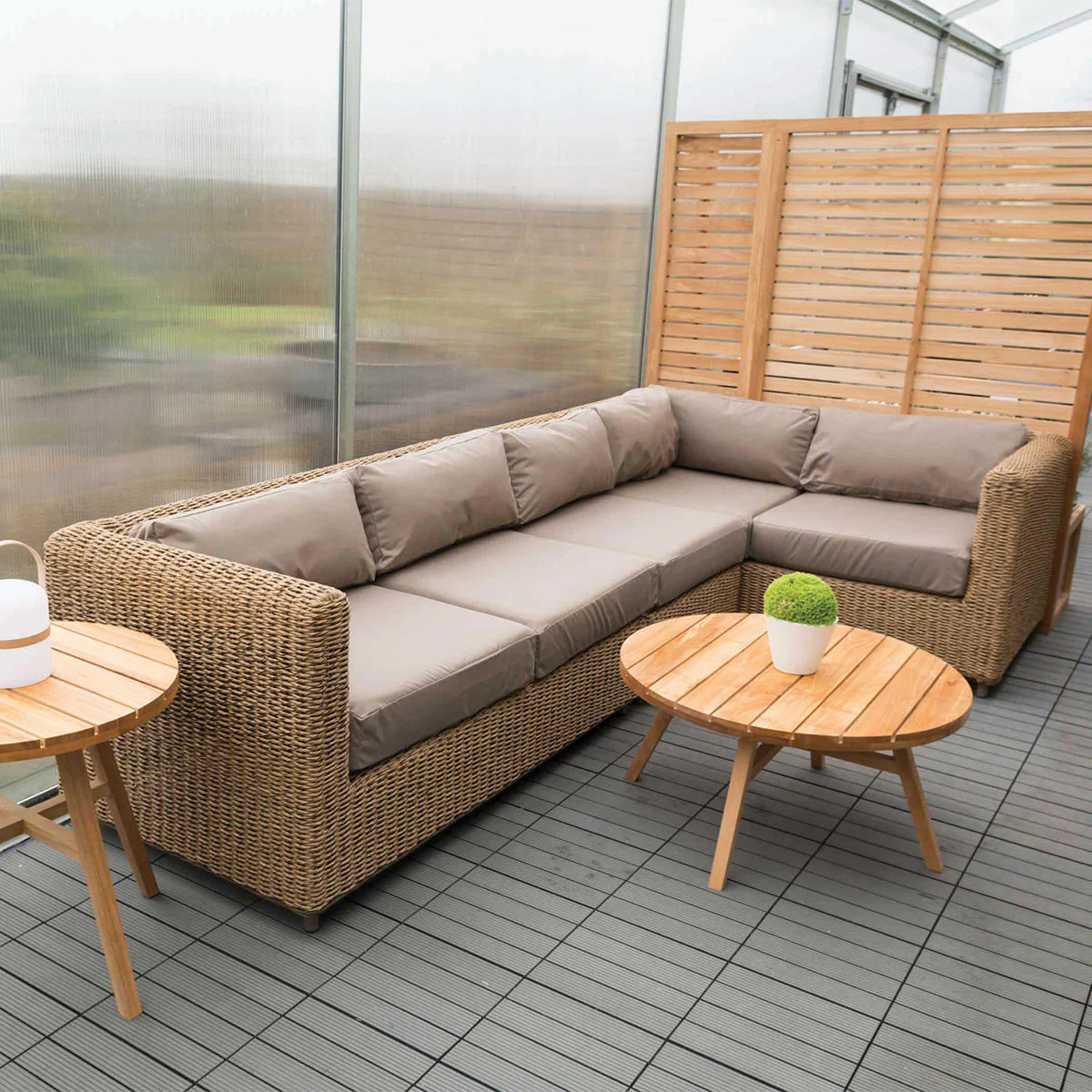 Malibu Modular Outdoor Lounge Left Unit - Image 3