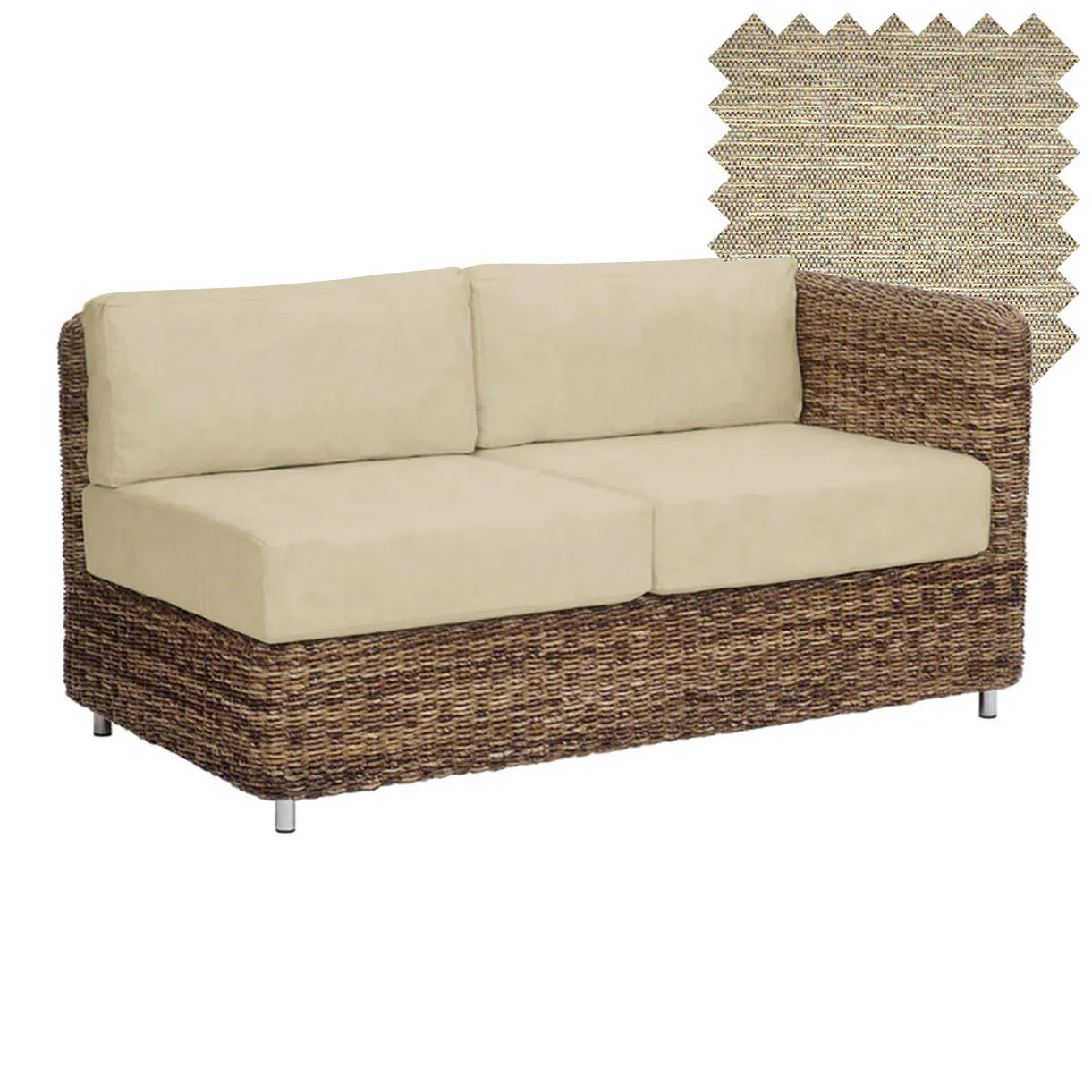 Malibu Modular Outdoor Lounge Left Unit - Image 9