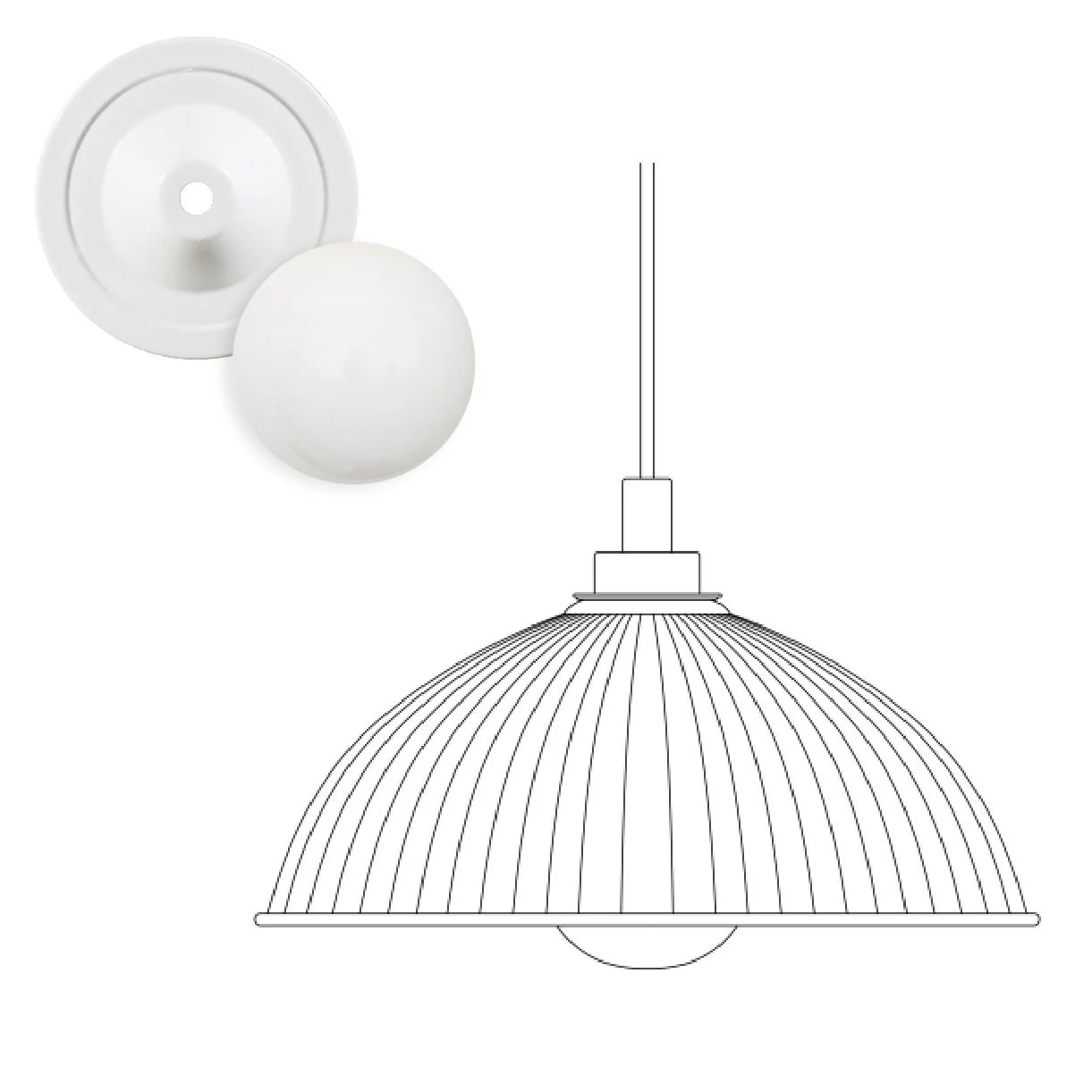 Maris Outdoor Pendant Light - Image 11
