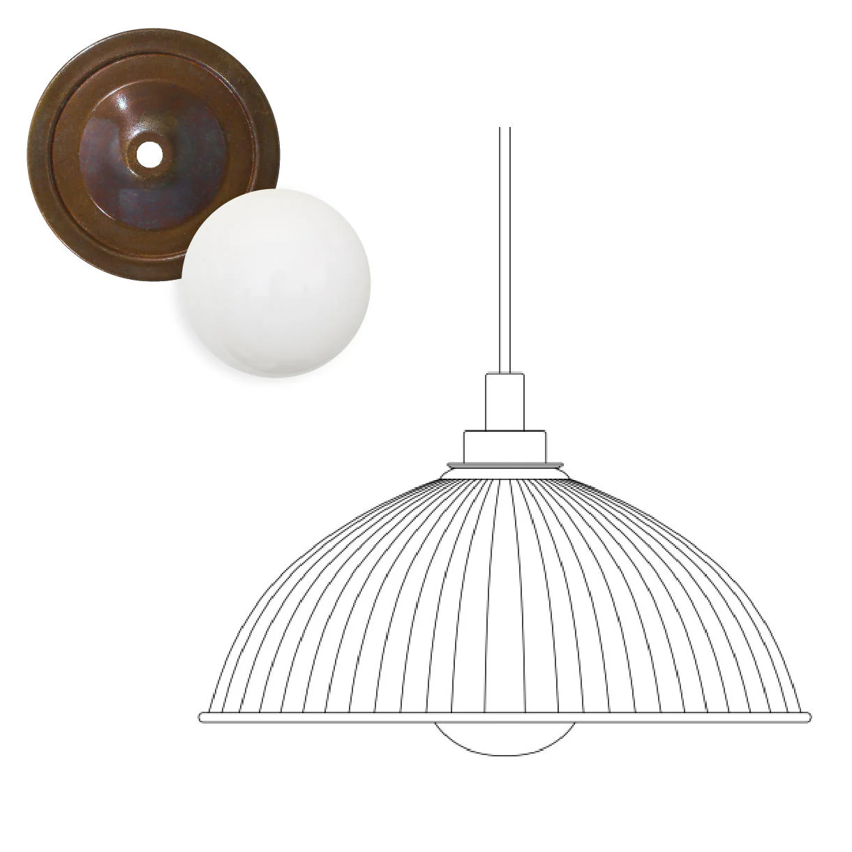 Maris Outdoor Pendant Light - Image 5