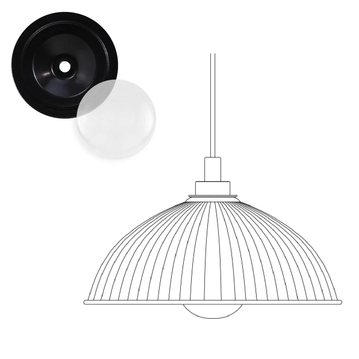 Maris Outdoor Pendant Light - Image 8