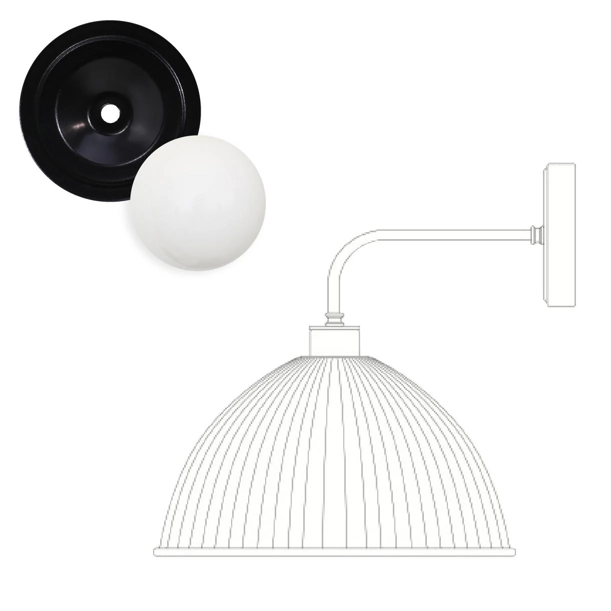 Maris Outdoor Wall Light - Image 10