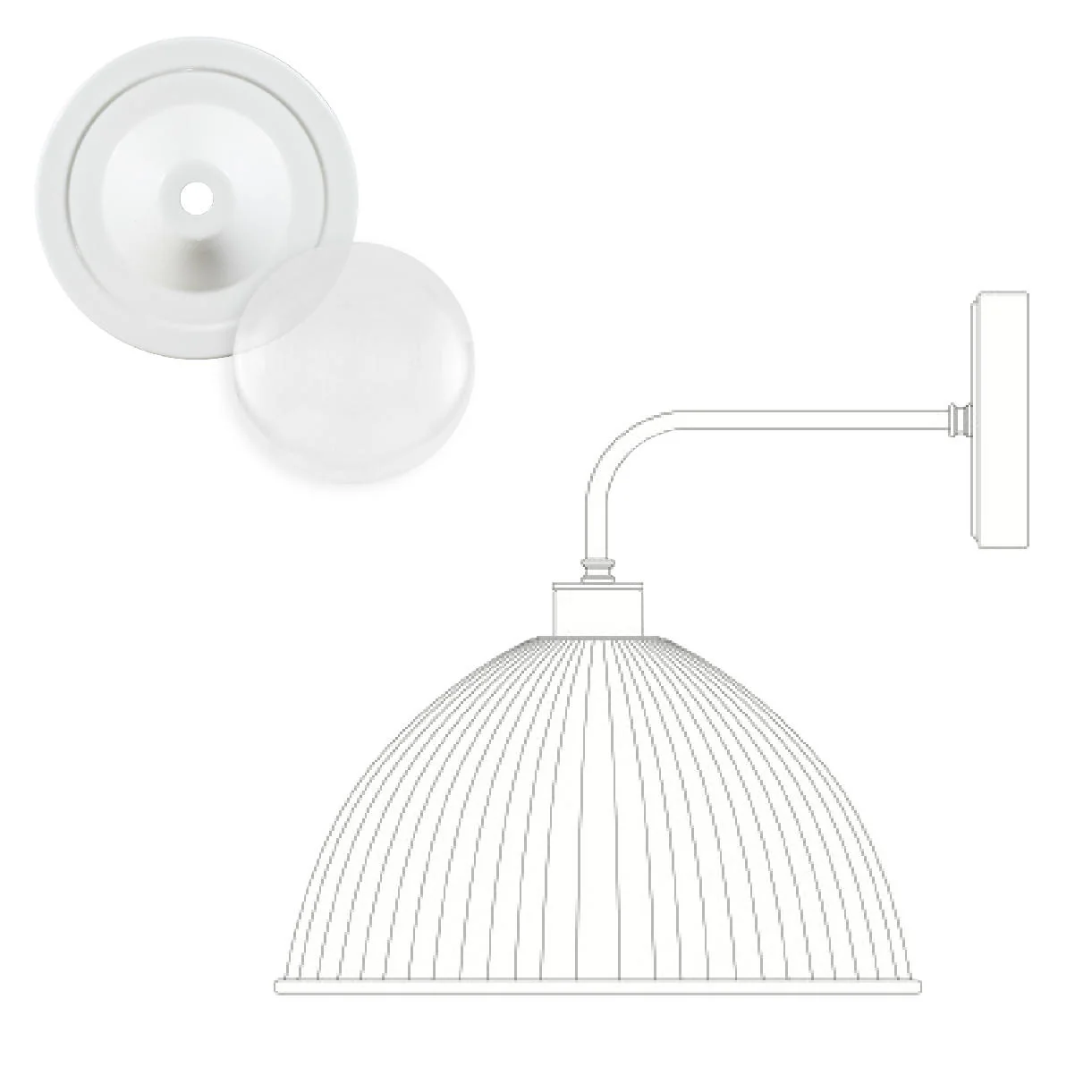 Maris Outdoor Wall Light - Image 11