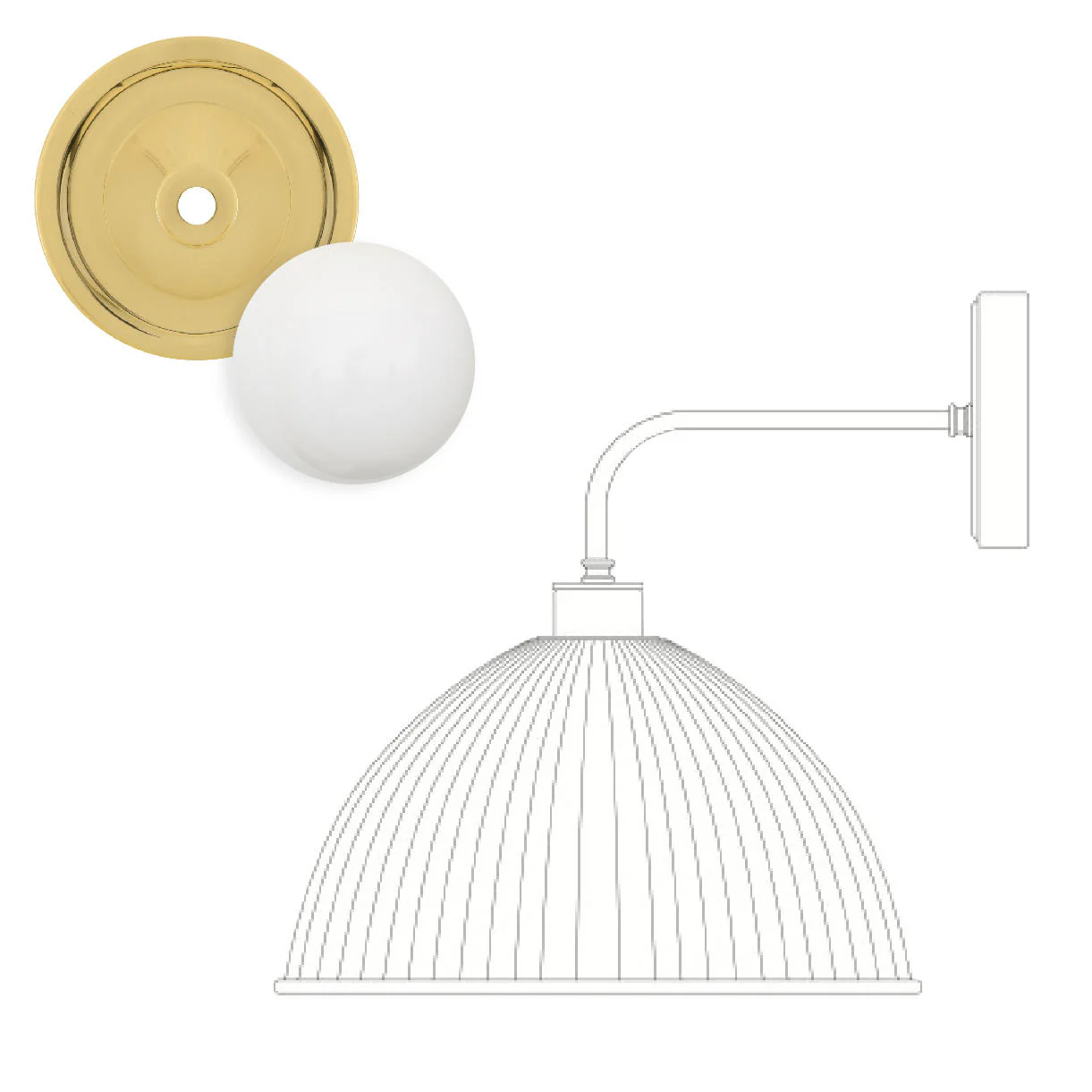 Maris Outdoor Wall Light - Image 8