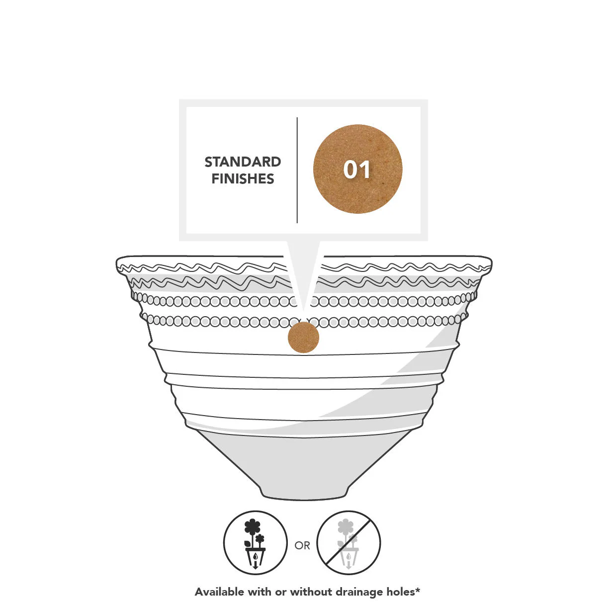 Mediterranean Bowl Planter - Image 6