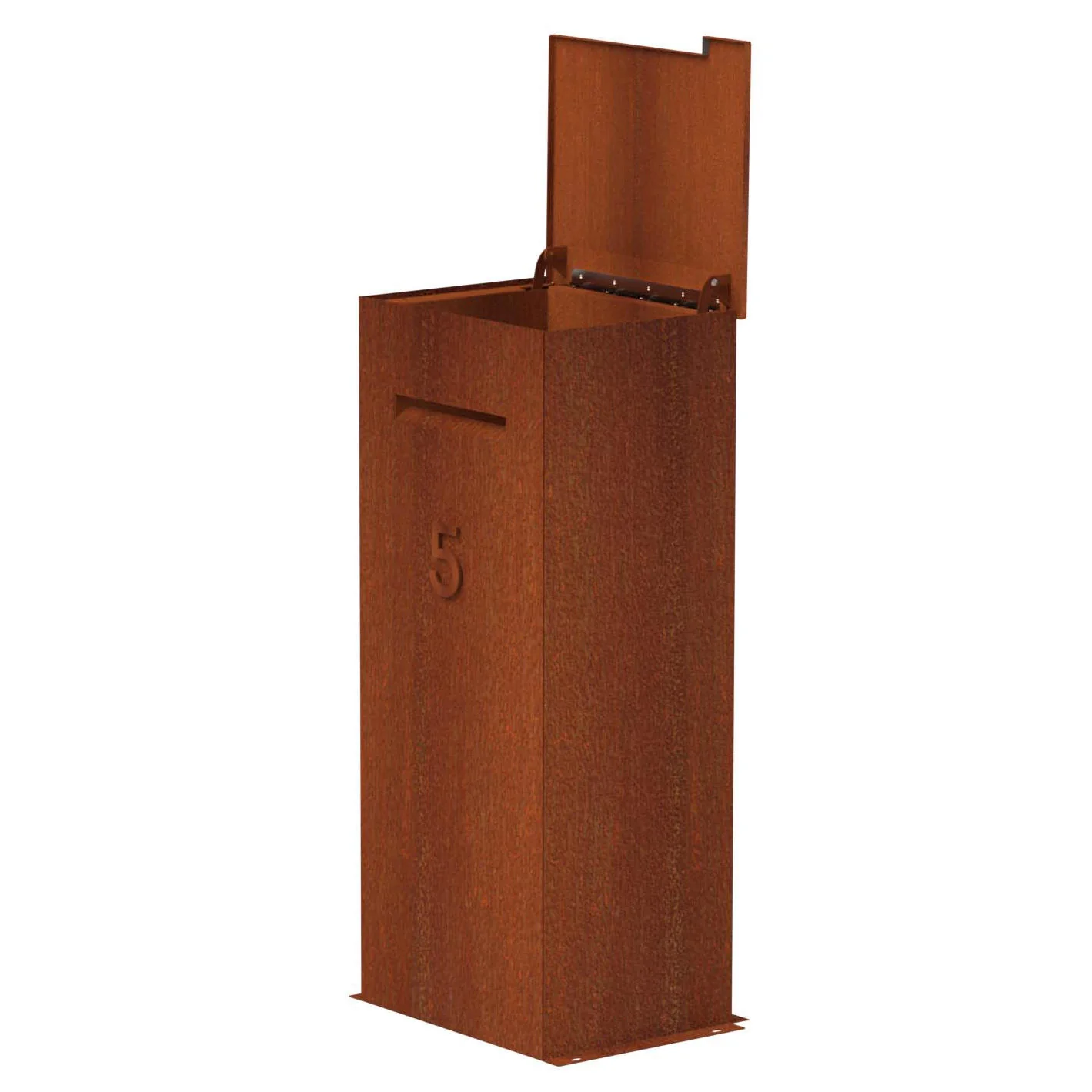 Metal Parcel Box with Back Retrieval - Image 5