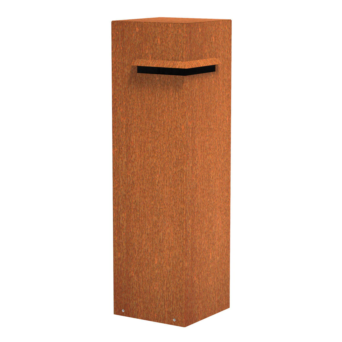 Metal Pillar Letter Boxes with Corner Slot - Image 6