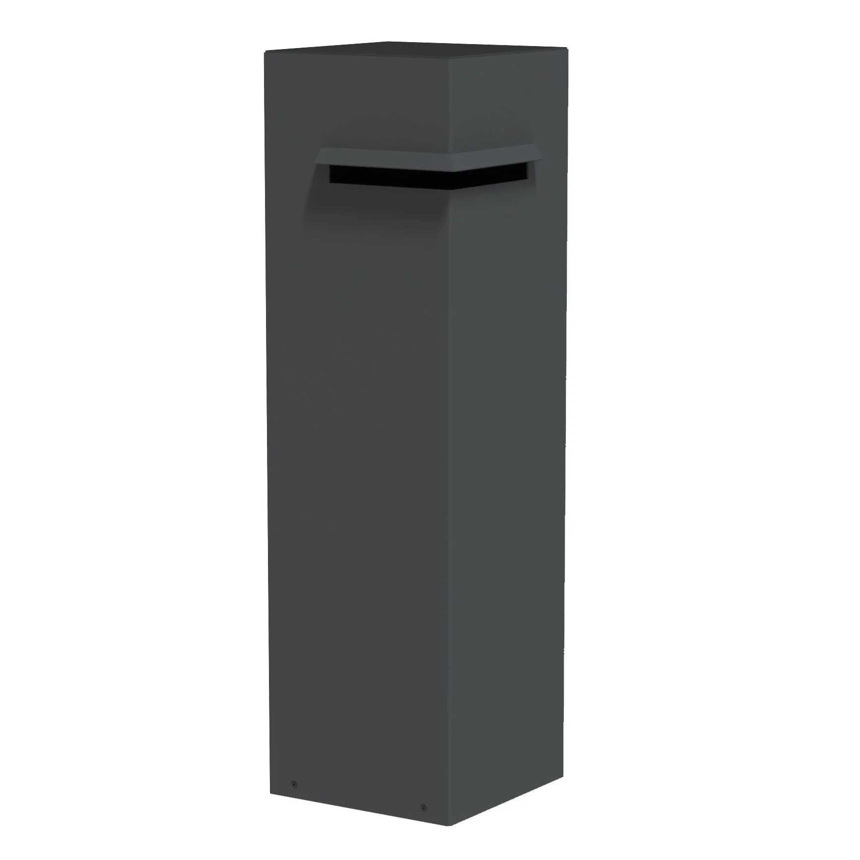 Metal Pillar Letter Boxes with Corner Slot - Image 7