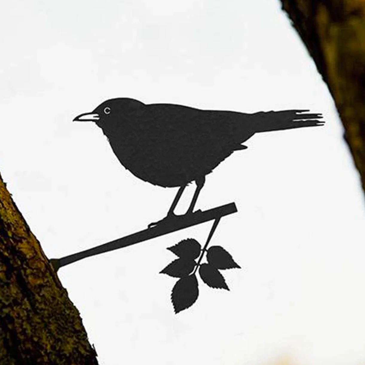 Metalbird Blackbird Silhouette