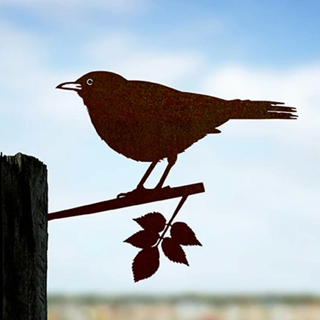 Metalbird Blackbird Silhouette - Image 2