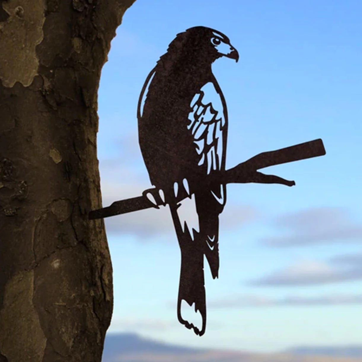 Metalbird Harris Hawk Silhouette - Image 2