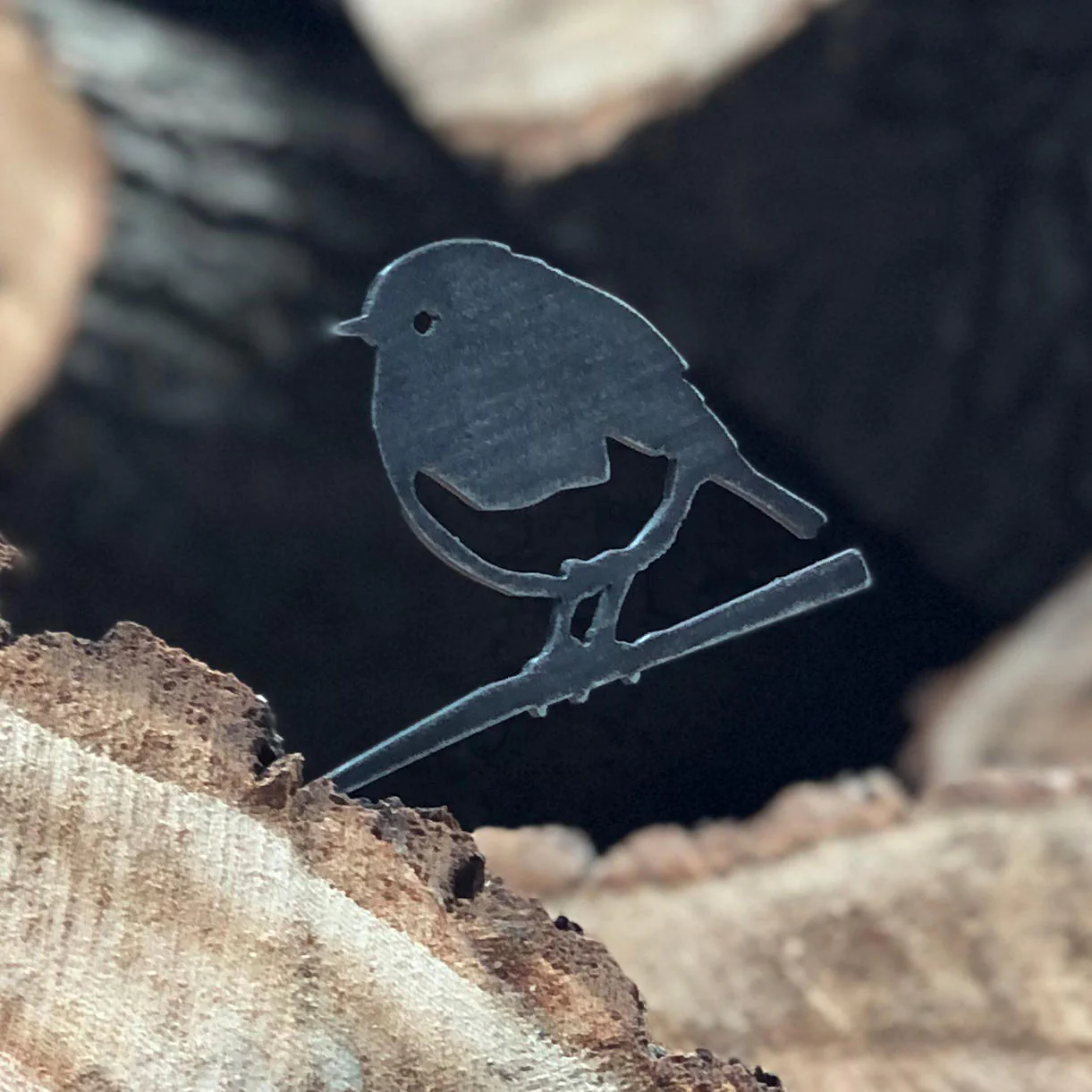 Metalbird Mini Robin Silhouette - Image 2