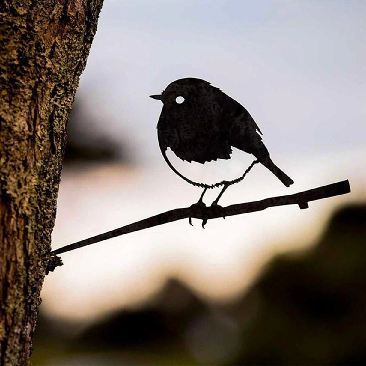 Metalbird Robin Silhouette - Image 2