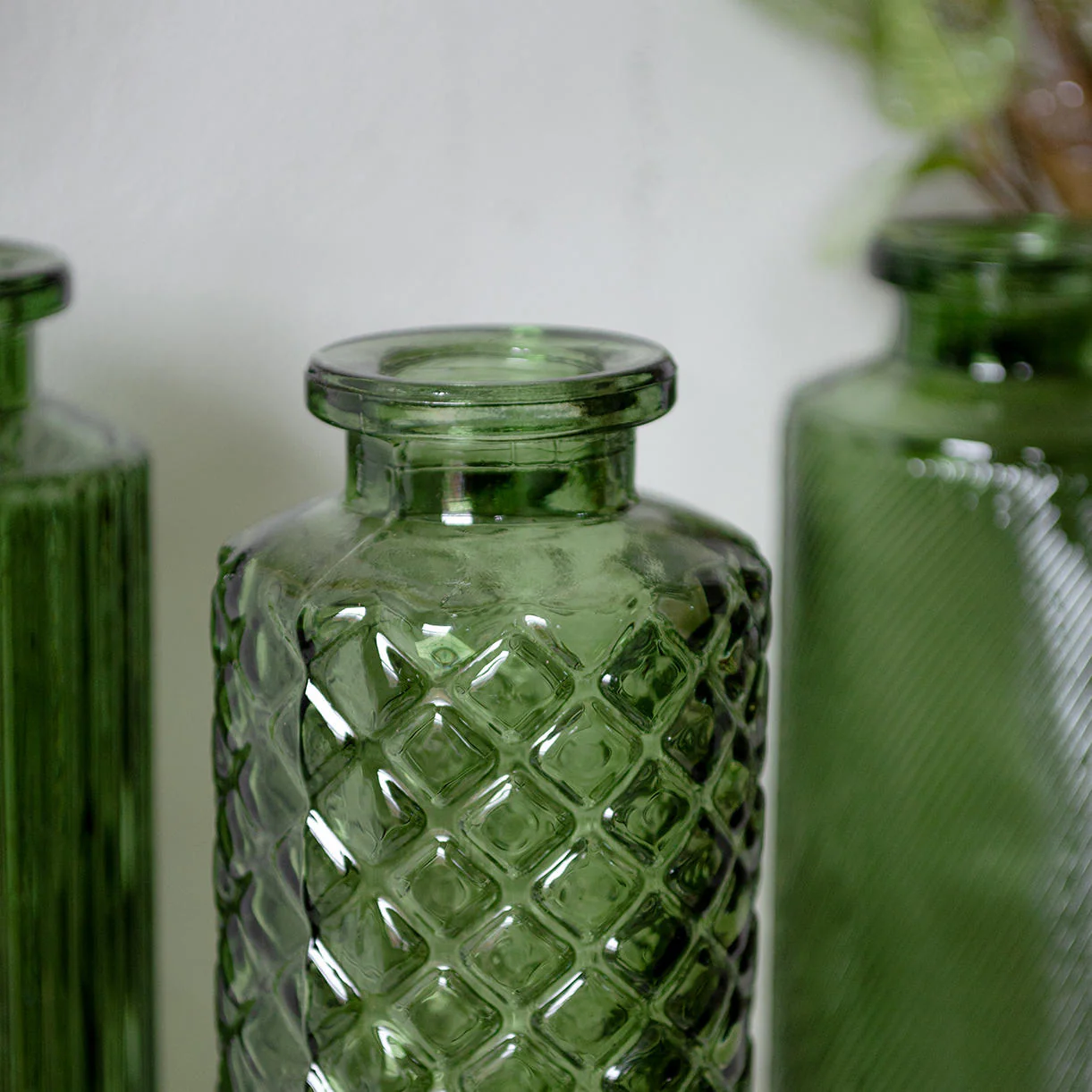 Mini Glass Apothecary Vases - Set of 3 - Image 5