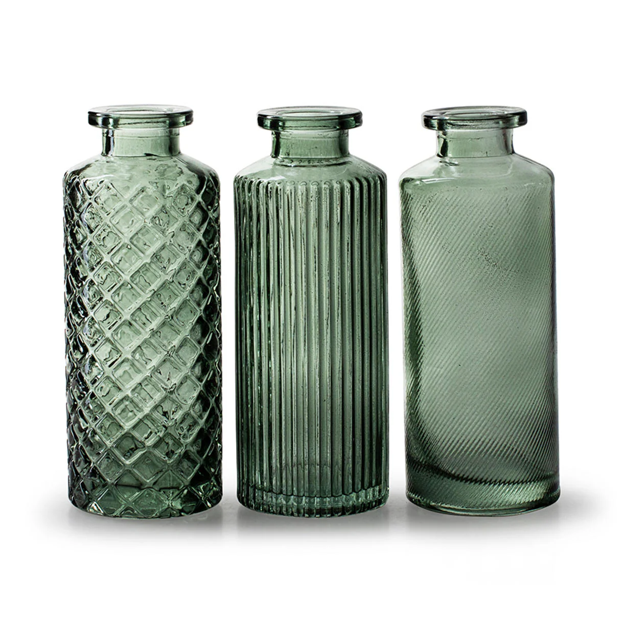 Mini Glass Apothecary Vases - Set of 3 - Image 6