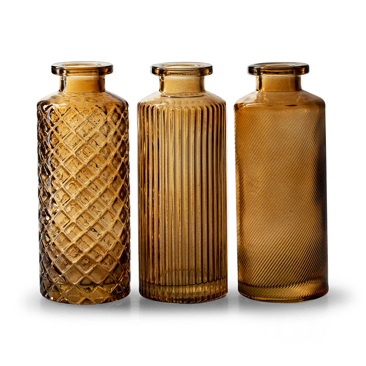 Mini Glass Apothecary Vases - Set of 3 - Image 7