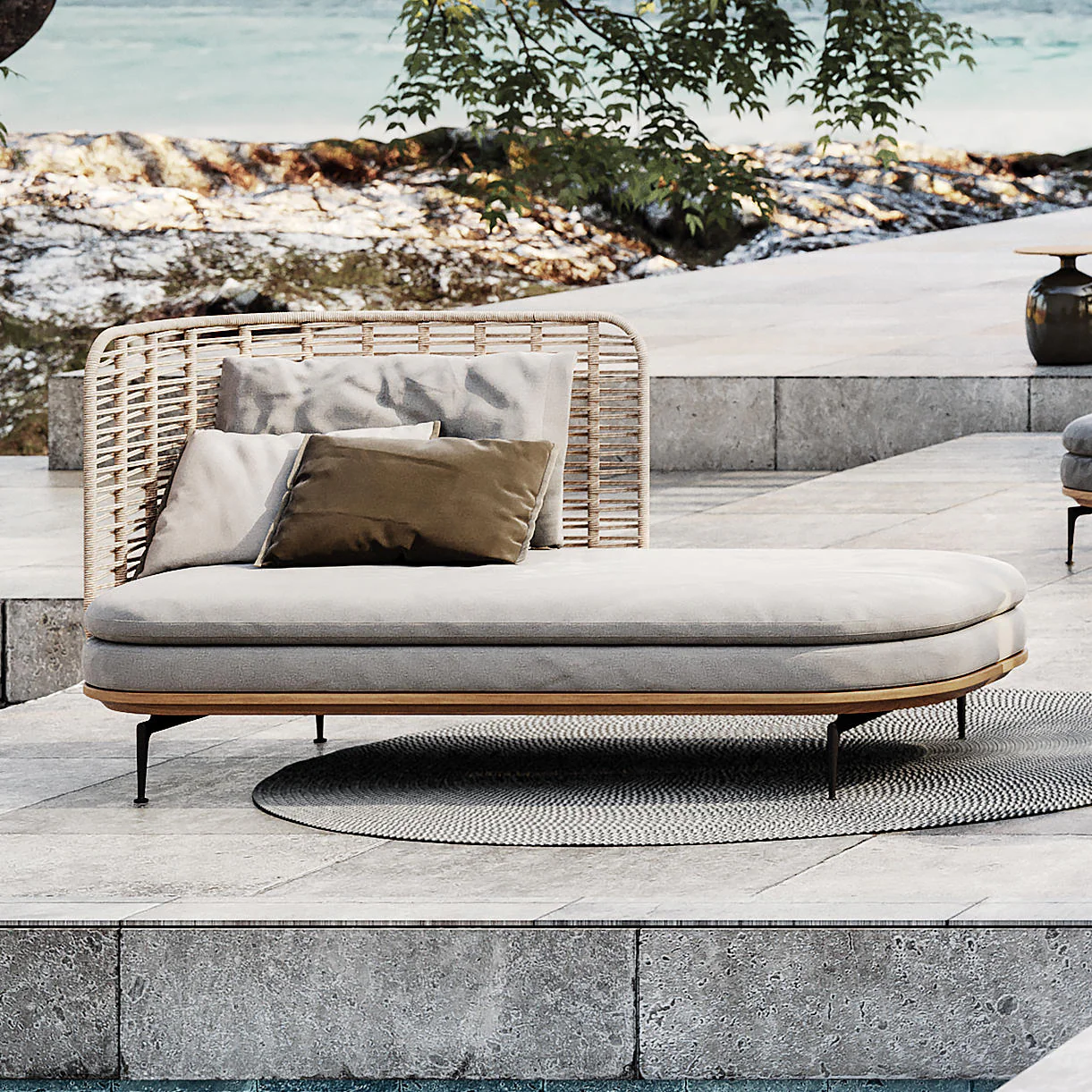Mistral High Back Left Chaise