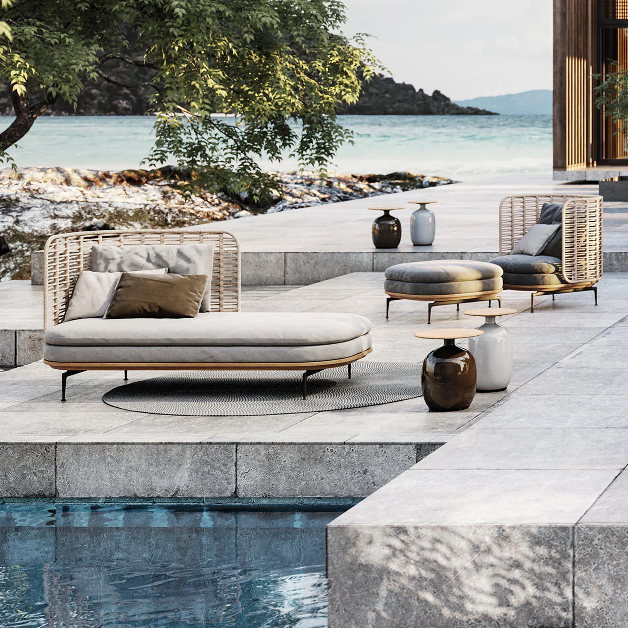 Mistral High Back Left Chaise - Image 2