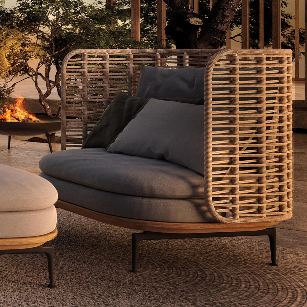 Mistral High Back Lounge Chair - Image 2