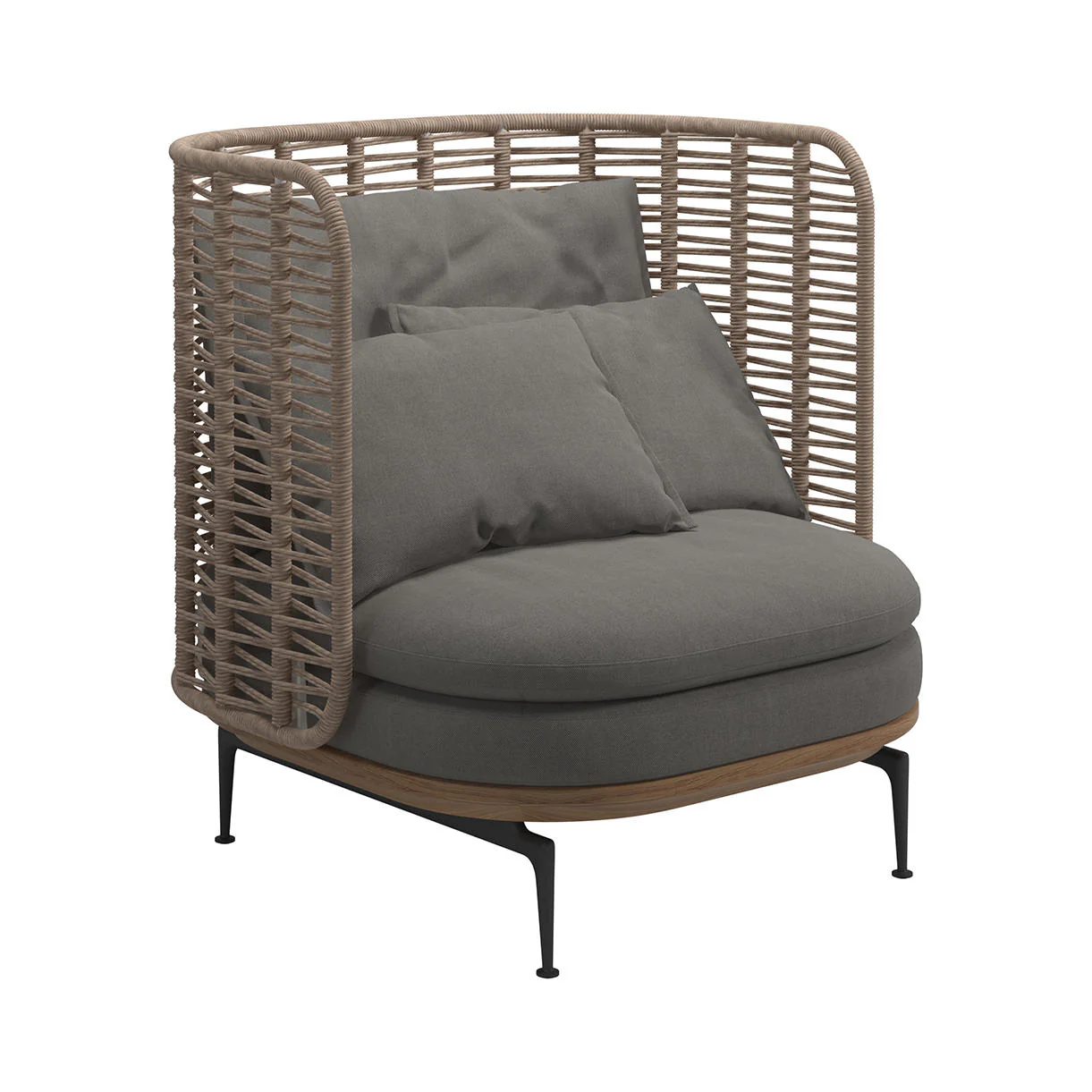 Mistral High Back Lounge Chair - Image 6