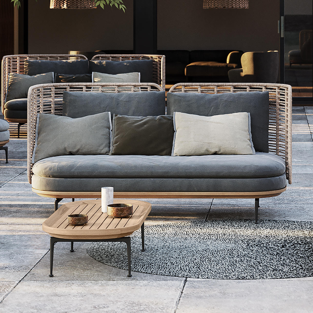 Mistral High Back Sofa