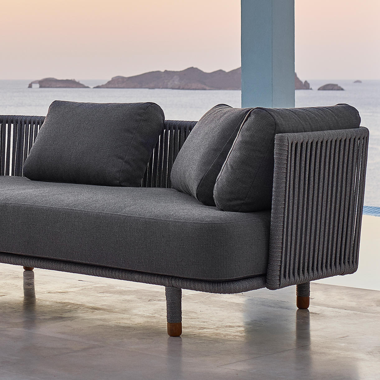 Moments 3-Seat Sofa Extra Back Cushion - Image 2
