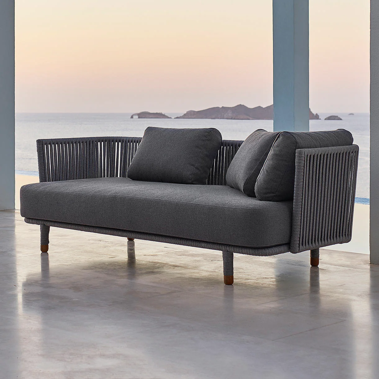 Moments Outdoor 3 Seat Lounge Sofa - Image 4