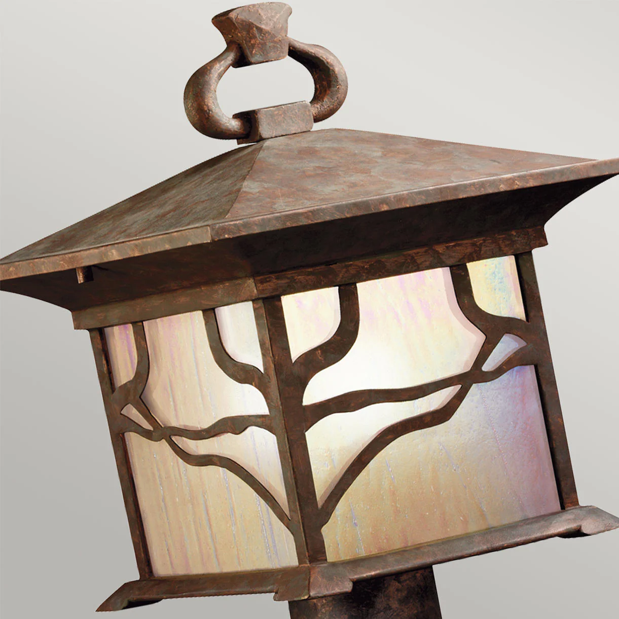 Morris Outdoor Pedestal Lantern - Image 2