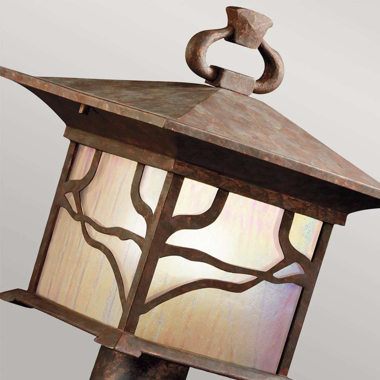 Morris Outdoor Pedestal Lantern - Image 3