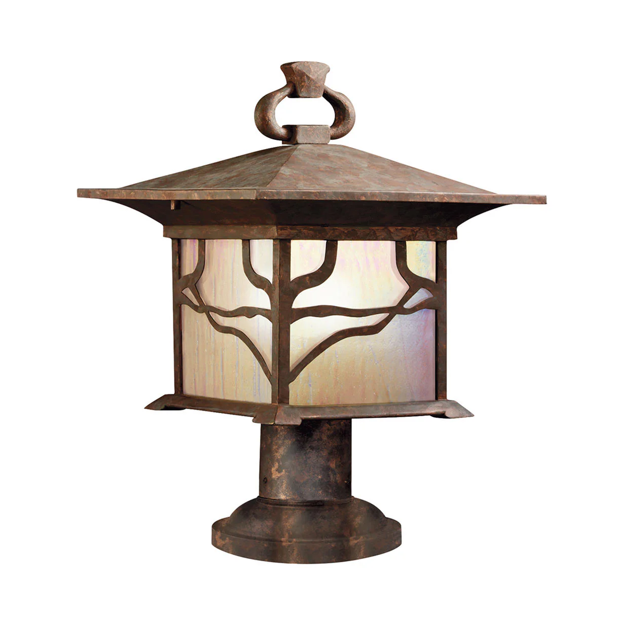 Morris Outdoor Pedestal Lantern - Image 4