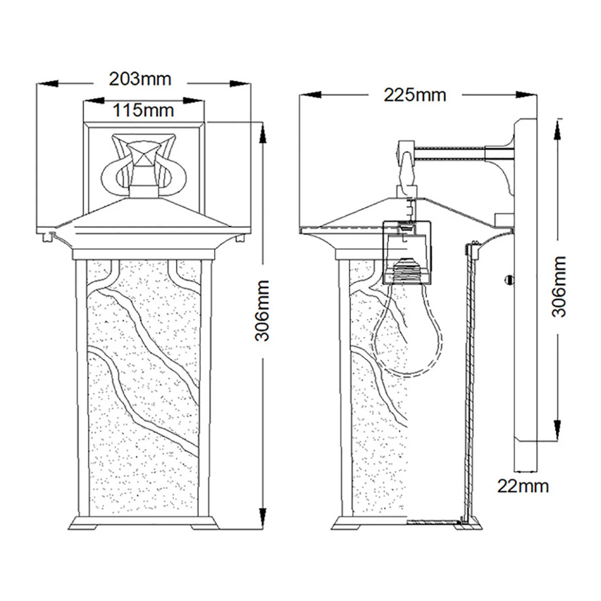 Morris Outdoor Wall Lanterns - Image 5