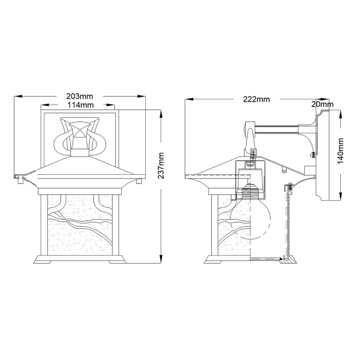 Morris Outdoor Wall Lanterns - Image 6