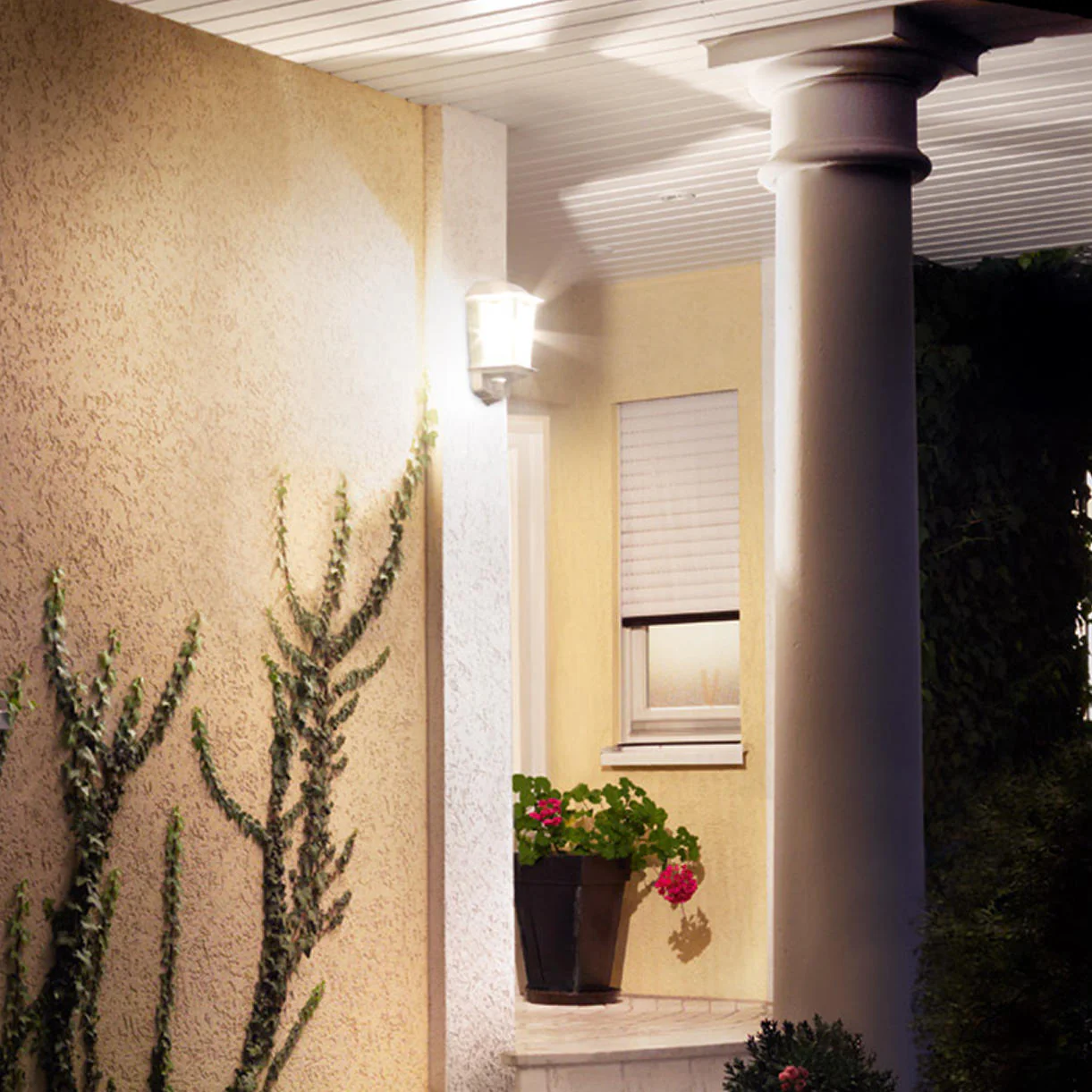 Motion Sensor Traditional Half Wall Lanterns - Image 2